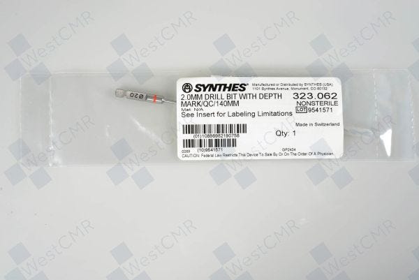 DEPUY SYNTHES: 323.062 WestCMR DEPUY SYNTHES: 323.062 WestCMR