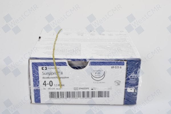 COVIDIEN SUTURE: VP-521-X WestCMR COVIDIEN SUTURE: VP-521-X WestCMR